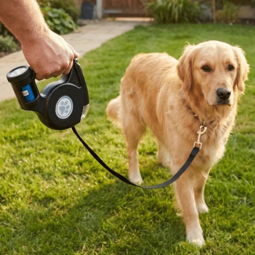 Smart Retractable Dog Leash