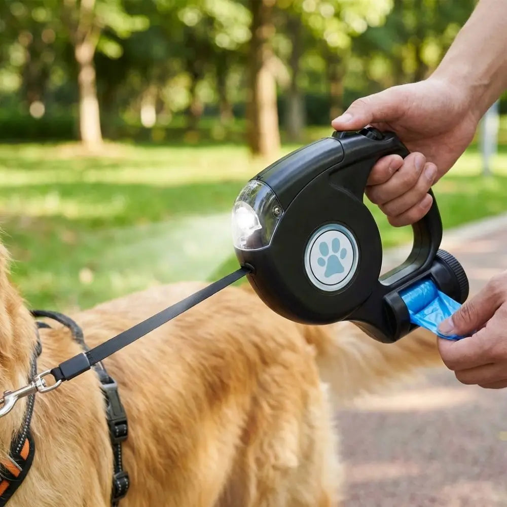 Smart Retractable Dog Leash