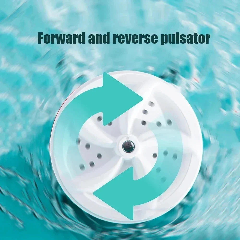 Mini Turbo Washer for Easy Laundry