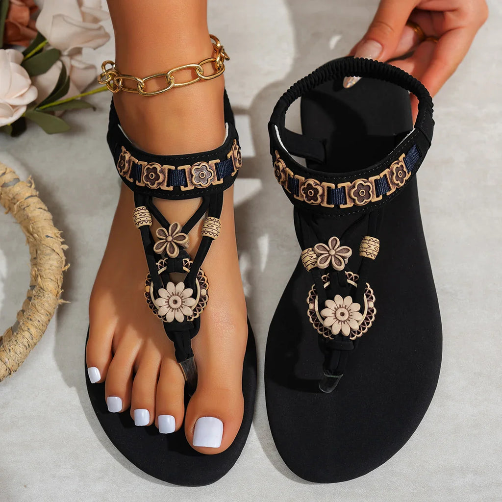 Bohemian Style Flat Sandals